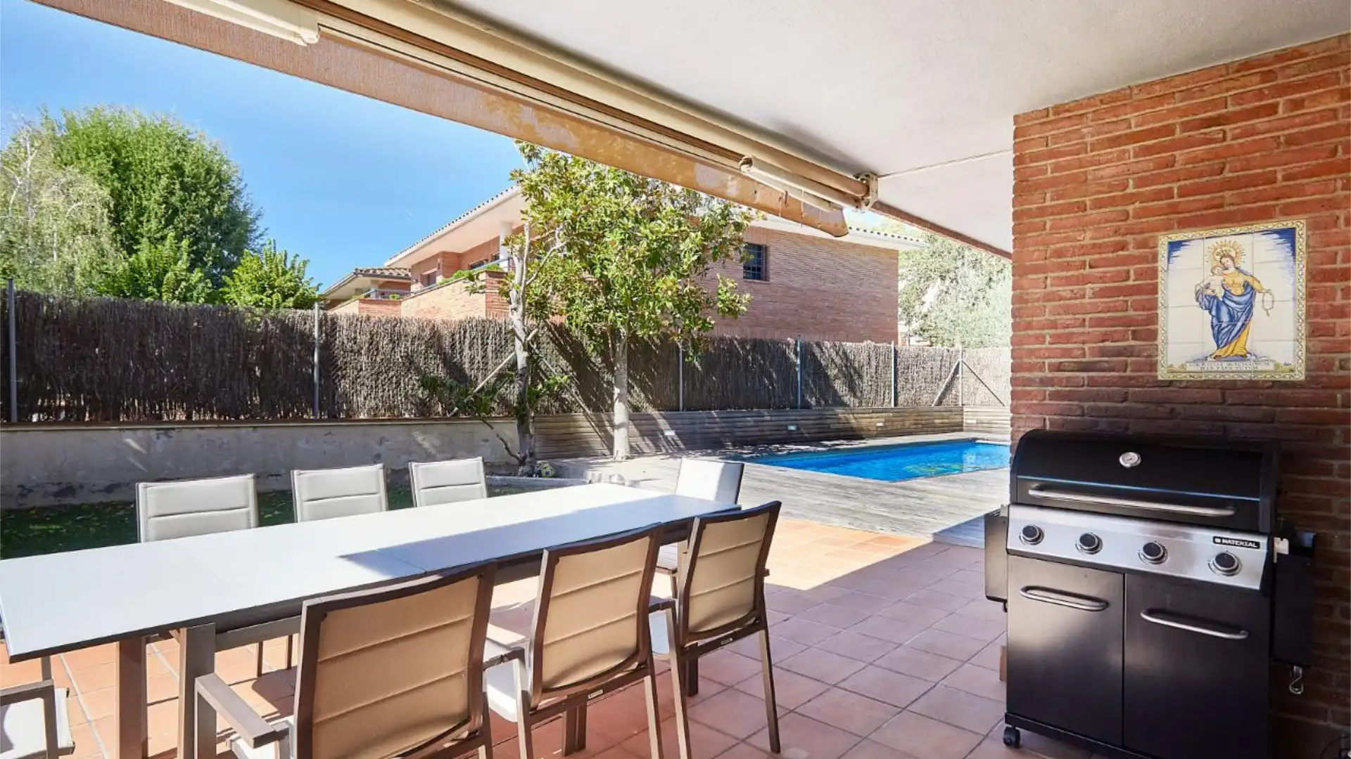 Houses for sale in Carrer Oceà Atlàntic, 71, Golf - Can Trabal Terrace of Houses for sale in Sant Cugat del Vallès with Air Conditioner, Heating and Private garden