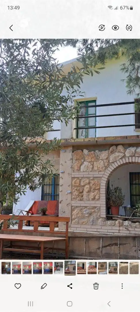 Vista exterior de Finca rústica en venda en Santa Bàrbara amb Jardí privat, Terrassa i Piscina