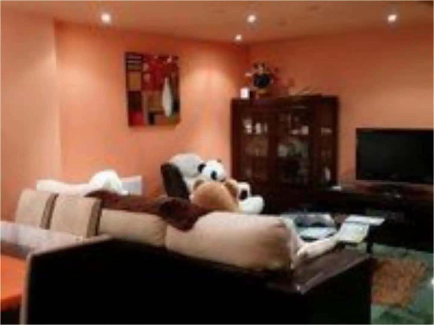 Wohnzimmer von Maisonette zum Verkauf in Torredelcampo mit Heizung, Terrasse und Möbliert