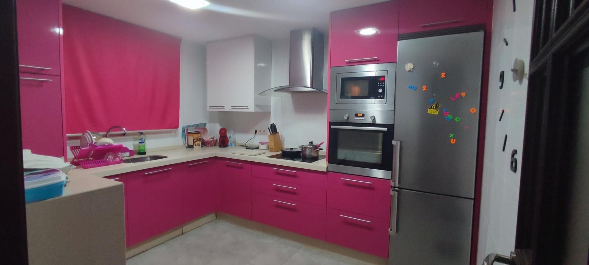 Kitchen of Single-family semi-detached for sale in Lucena  with Air Conditioner, Heating and Storage room