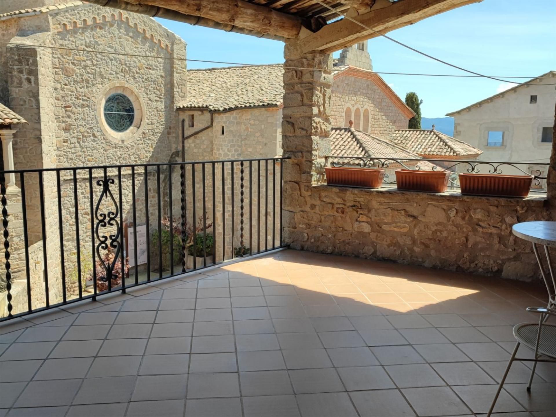 Vista exterior de Finca rústica en venda en Sant Feliu Sasserra amb Terrassa