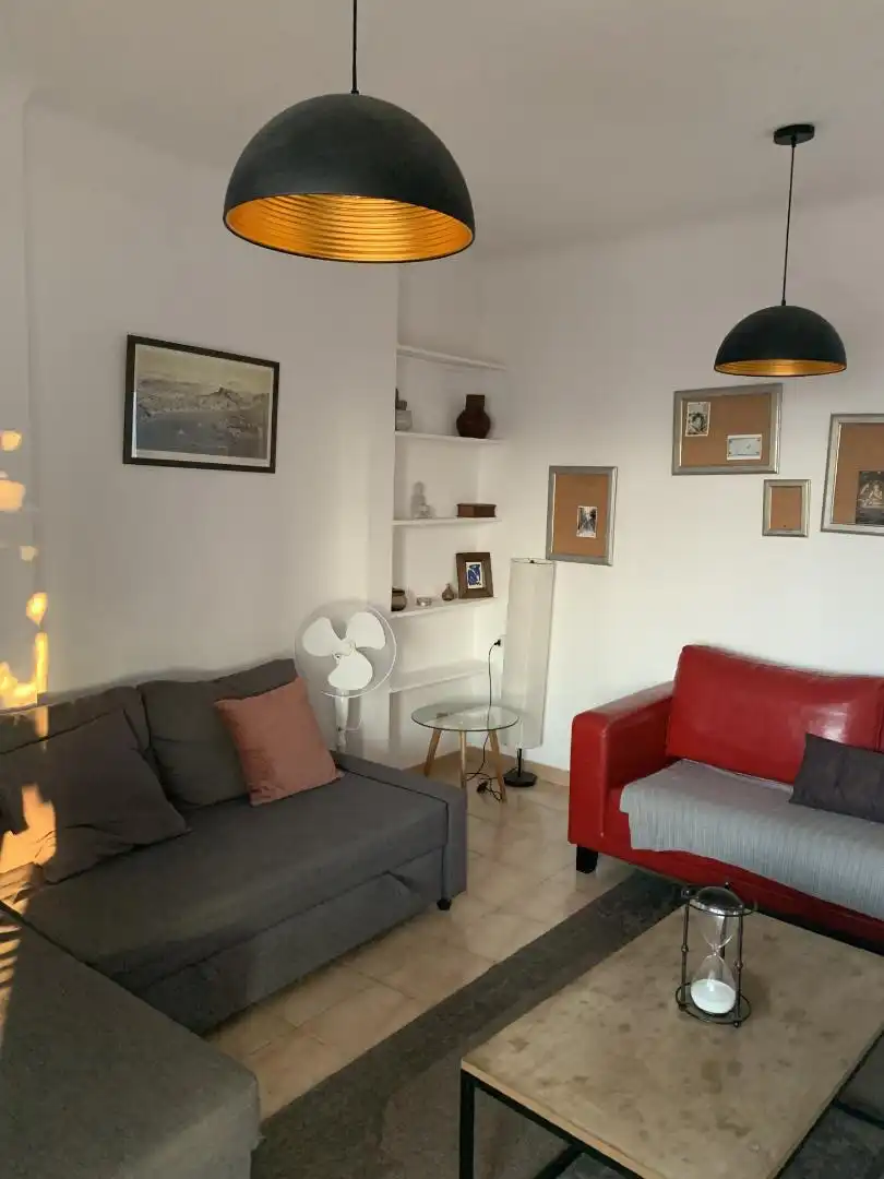 Habitació a Avinguda de Jijona, 26, Carolinas Bajas Sala d'estar de Àtic per a compartir en Alicante / Alacant amb Aire condicionat, Calefacció i Terrassa