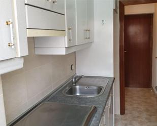 Kitchen of Flat for sale in  Madrid Capital  with Heating, Private garden and Storage room