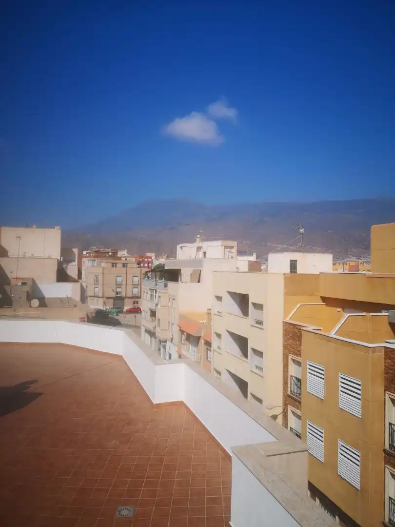 Vista exterior de Ático en venta en El Ejido con Aire acondicionado y Terraza