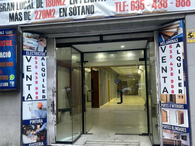 Local comercial en Venta en Carrer de Felip II, 128 en La Sagrera