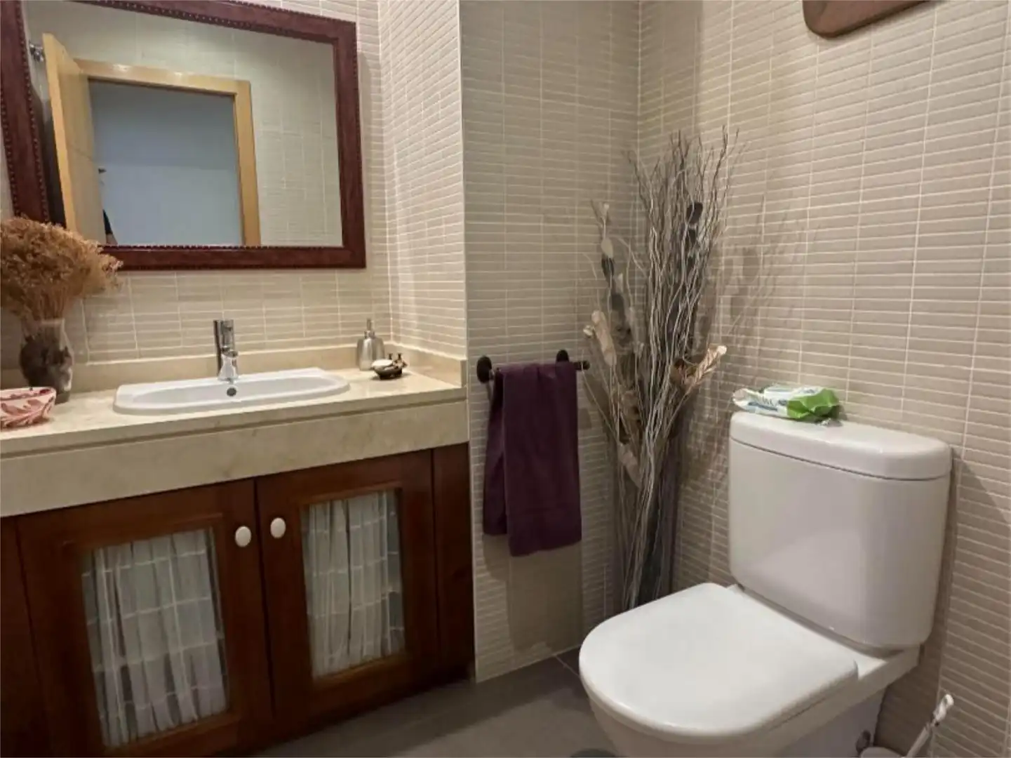 Houses for sale in Calle Orégano, 12, Cerrado de Calderón - Hacienda Paredes Bathroom of Houses for sale in Málaga with Air Conditioner, Heating and Private garden