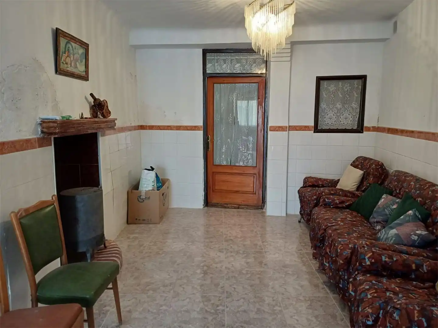 Wohnzimmer von Einfamilien-Reihenhaus zum Verkauf in Mira mit Terrasse, Möbliert und Balkon
