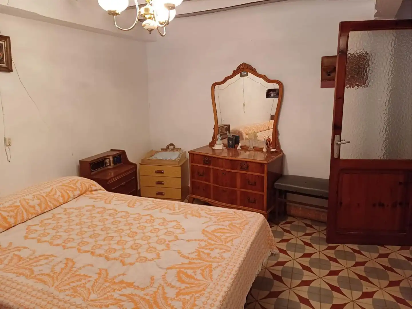 Schlafzimmer von Einfamilien-Reihenhaus zum Verkauf in Mira mit Terrasse, Möbliert und Balkon