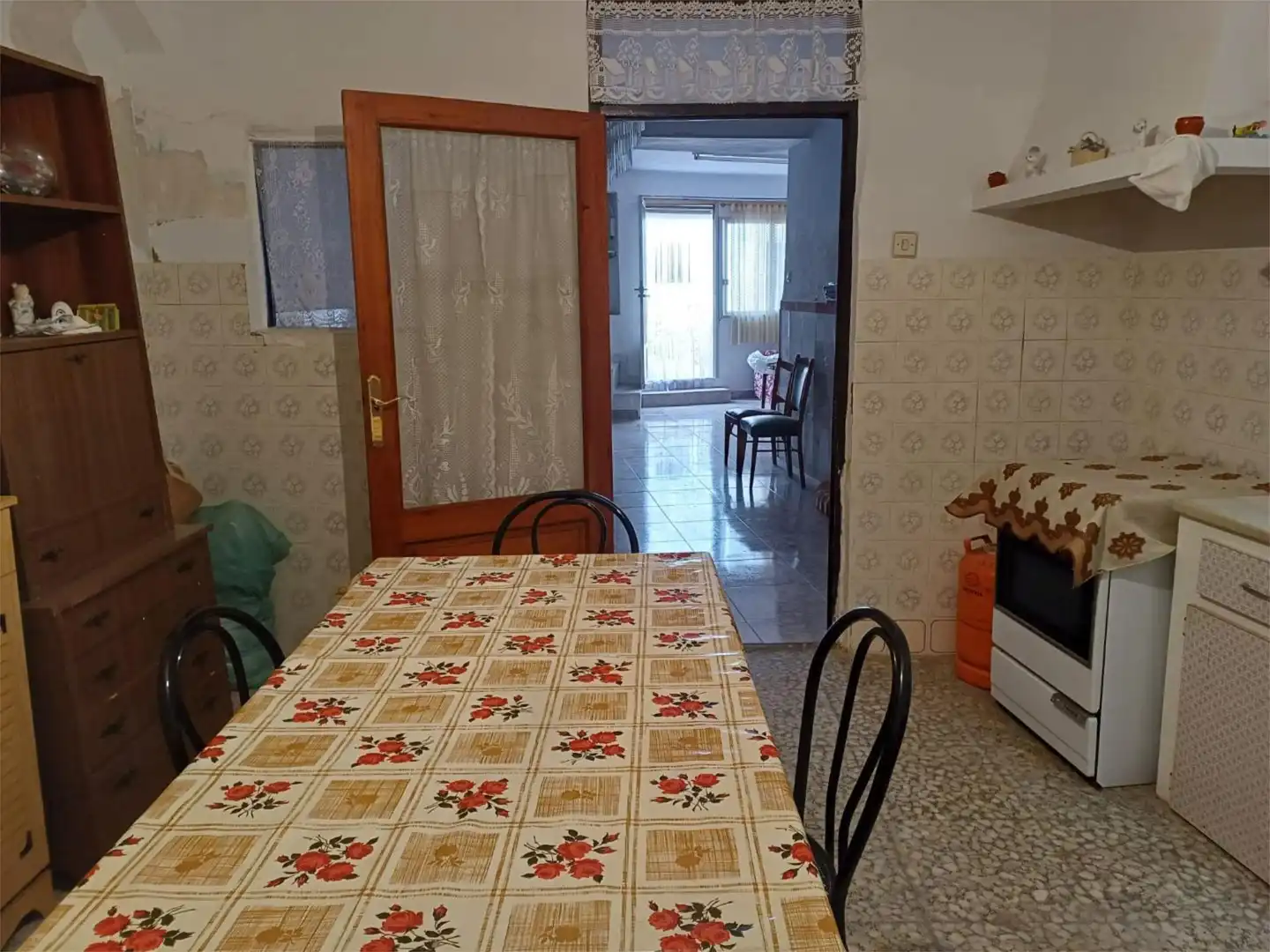Esszimmer von Einfamilien-Reihenhaus zum Verkauf in Mira mit Terrasse, Möbliert und Balkon