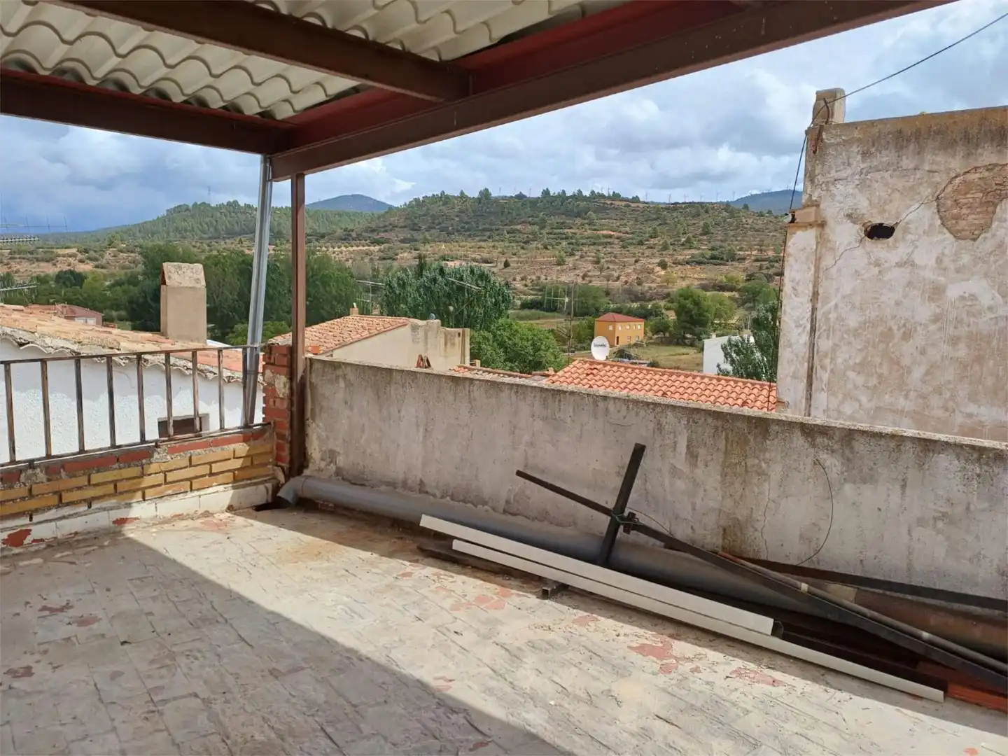 Terrasse von Einfamilien-Reihenhaus zum Verkauf in Mira mit Terrasse, Möbliert und Balkon
