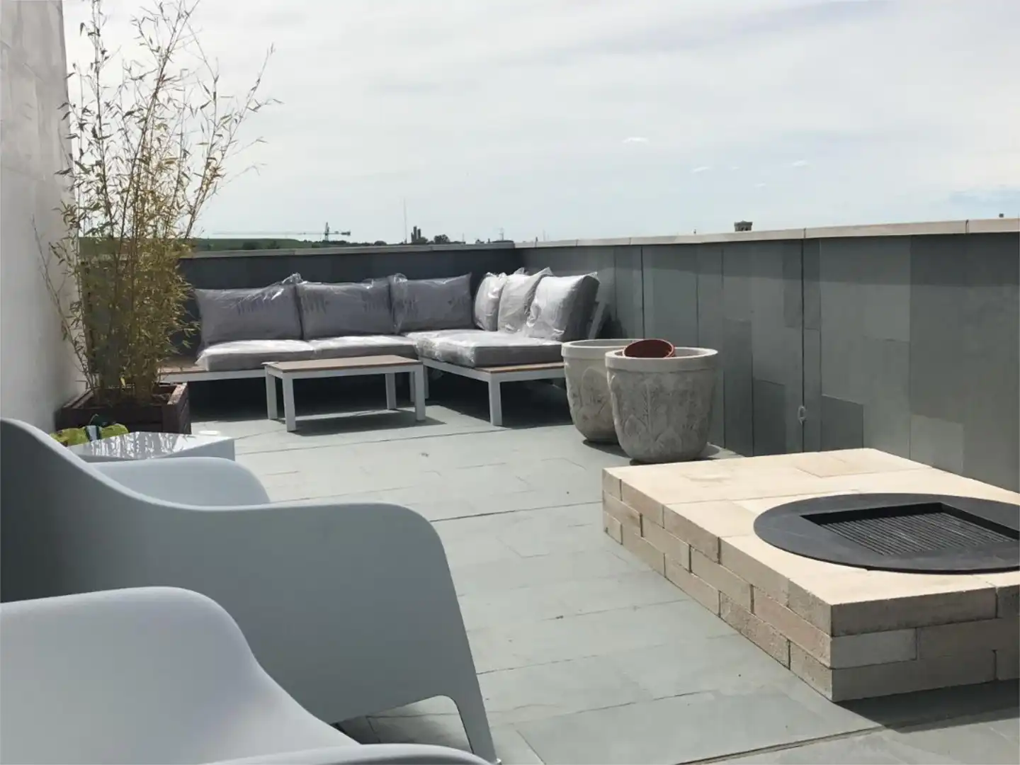 Terrace of Flat for sale in Burgos  with Private garden, Parquet flooring and Terrace