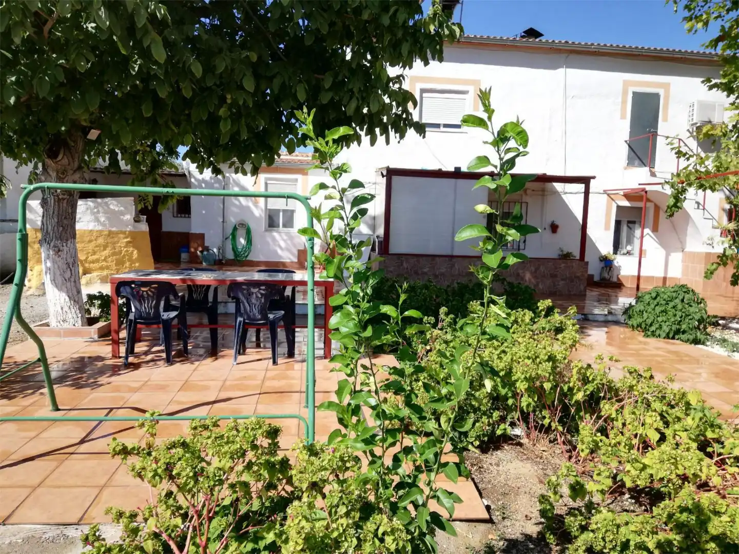 Garden of Country homes for sale in La Granjuela  with Air Conditioner, Heating and Private garden