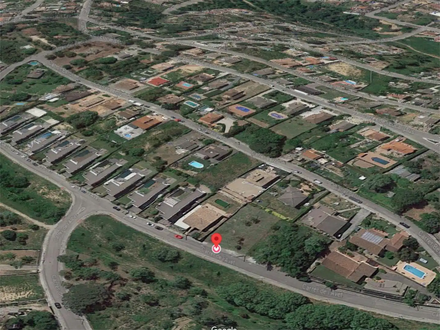 Vista exterior de Terreno en venta en Sils