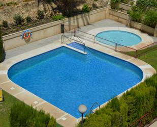 Swimming pool of Duplex for sale in  Jaén Capital  with Air Conditioner, Terrace and Swimming Pool