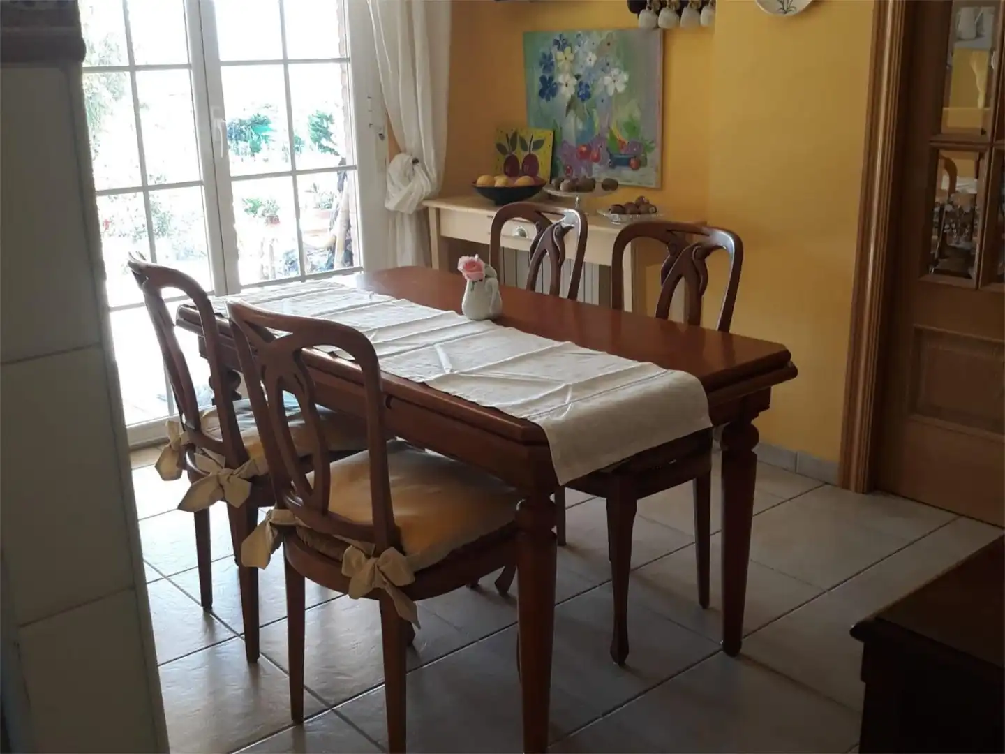 Comedor de Casa o chalet en venta en Villafranca del Bierzo con Calefacción, Jardín privado y Parquet