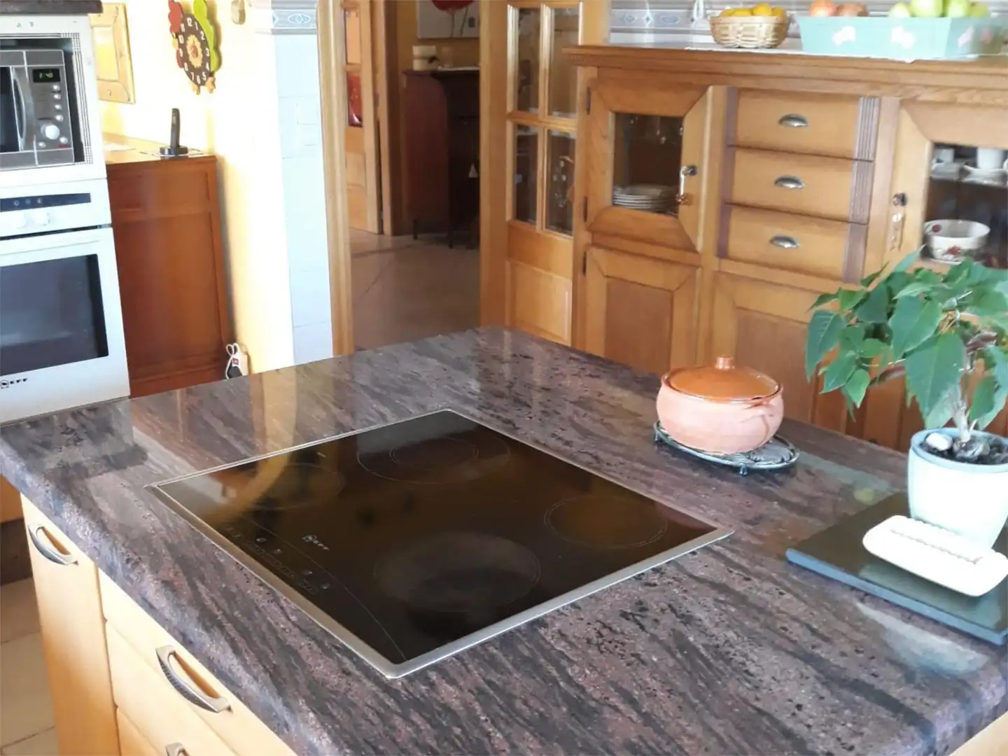 Cocina de Casa o chalet en venta en Villafranca del Bierzo con Calefacción, Jardín privado y Parquet