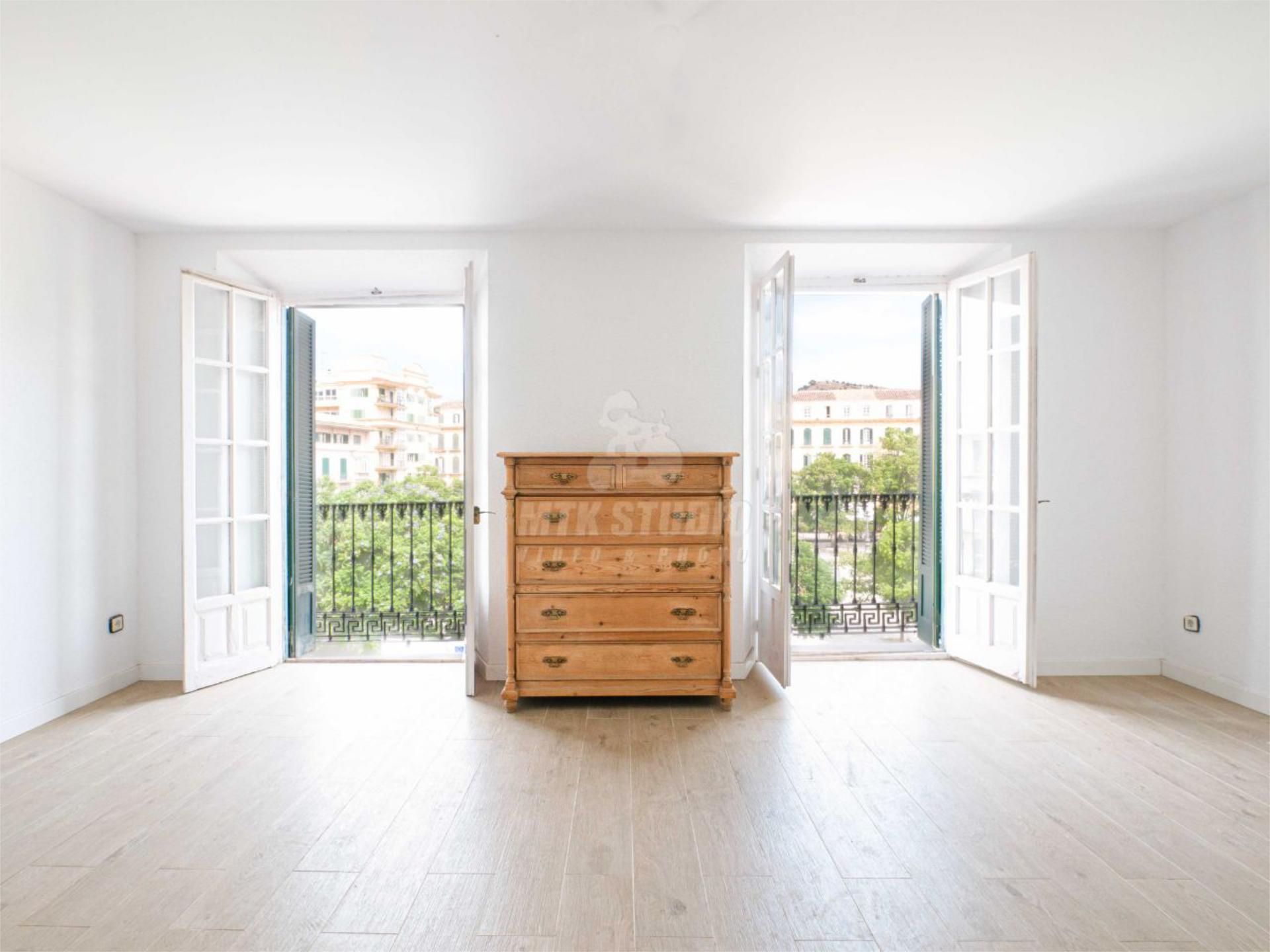 Bedroom of Flat for sale in Málaga Capital  with Balcony and Video intercom