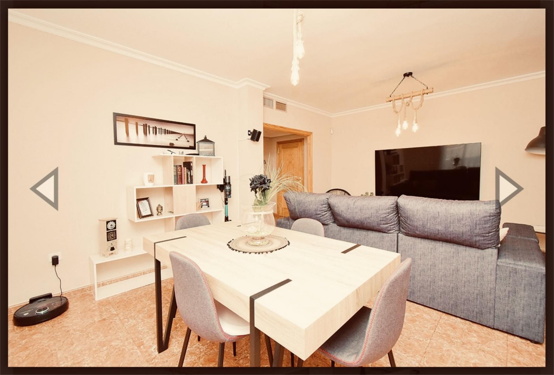 Living room of Single-family semi-detached for sale in El Ejido  with Air Conditioner, Heating and Terrace