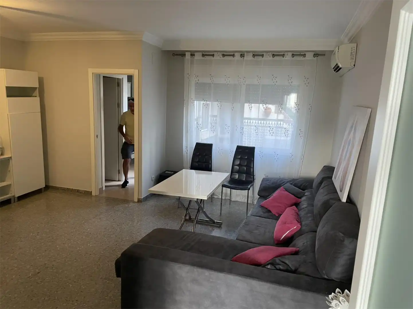 Detached homes for sale in Calle Hortelanos, 25, Valverde del Camino Living room of Detached homes for sale in Valverde del Camino with Air Conditioner, Terrace and Oven