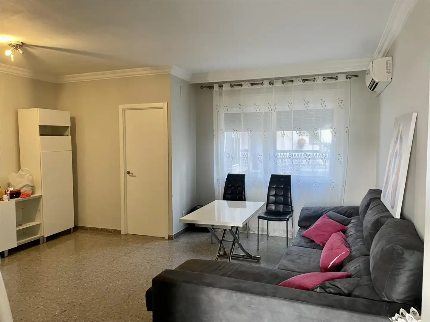 Detached homes for sale in Calle Hortelanos, 25, Valverde del Camino Living room of Detached homes for sale in Valverde del Camino with Air Conditioner, Terrace and Oven