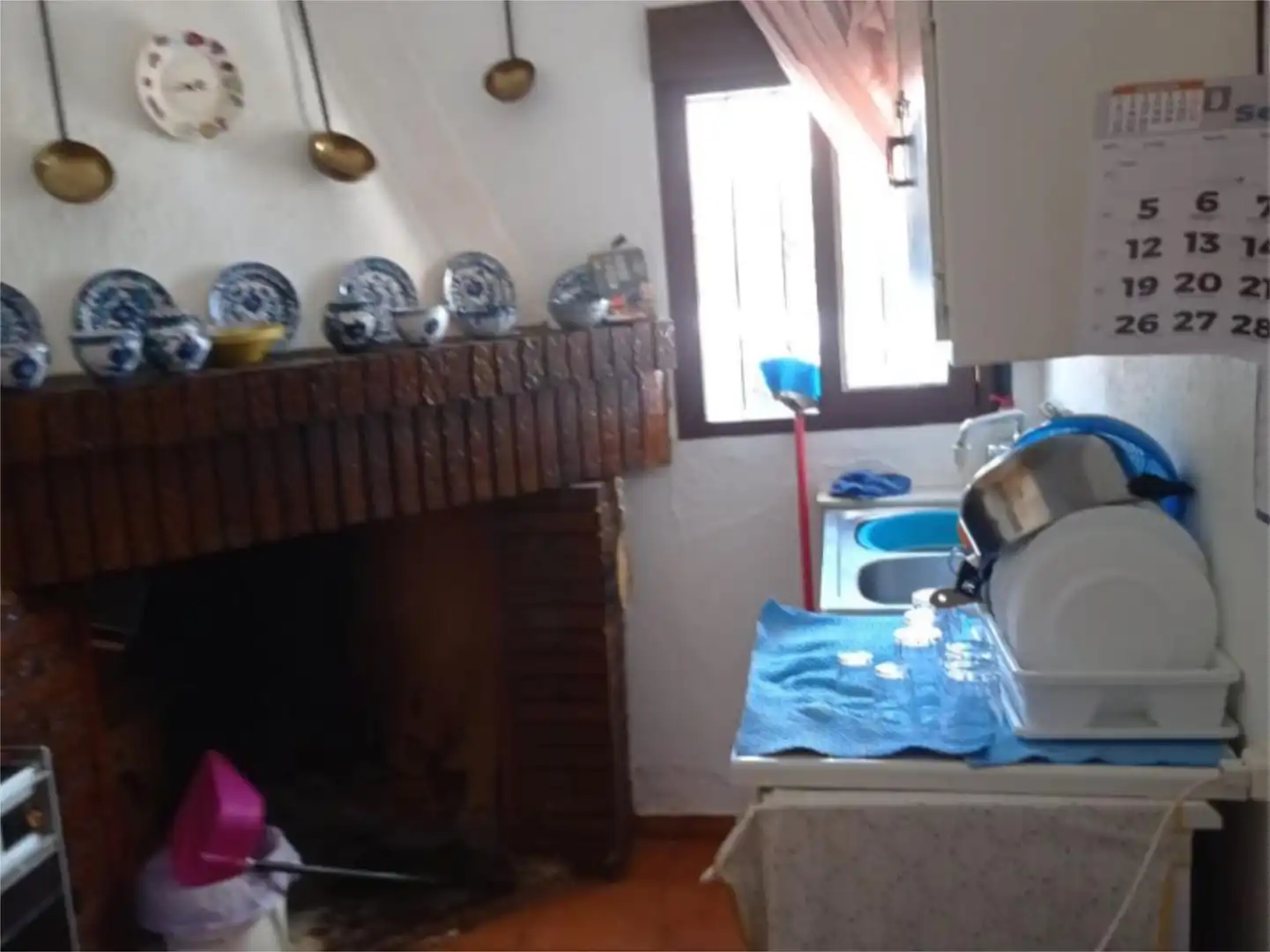 Cocina de Finca rústica en venta en Serón