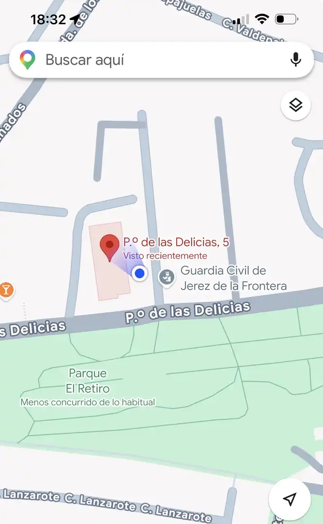 Garage for rent in Paseo de las Delicias, 5, El Retiro - La Vid Parking of Garage for rent in Jerez de la Frontera