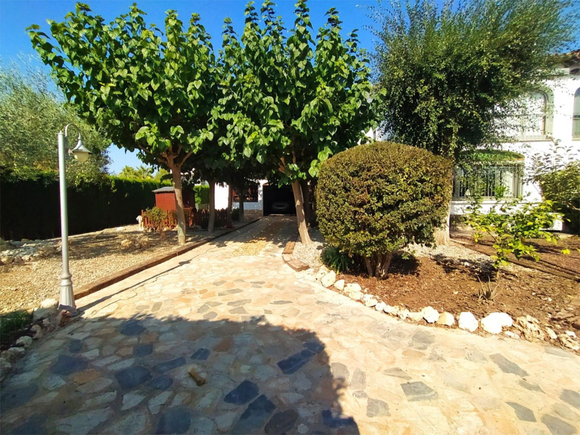Garden of Single-family semi-detached for sale in Pacs del Penedès  with Air Conditioner, Terrace and Balcony