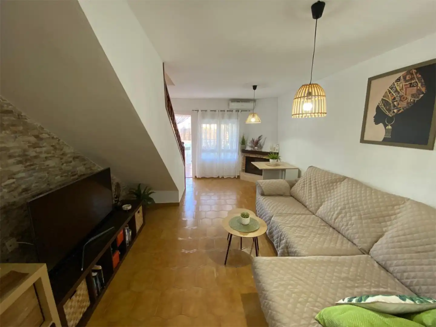 Wohnung zur Miete in Calle del Ancla, 51, Cabo Roig Wohnzimmer von Wohnung zur Miete in Orihuela mit Klimaanlage, Heizung und Terrasse