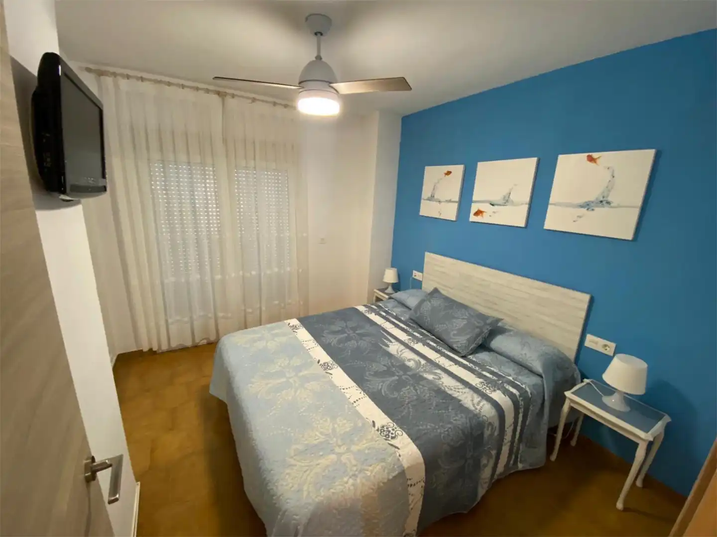 Wohnung zur Miete in Calle del Ancla, 51, Cabo Roig Schlafzimmer von Wohnung zur Miete in Orihuela mit Klimaanlage, Heizung und Terrasse