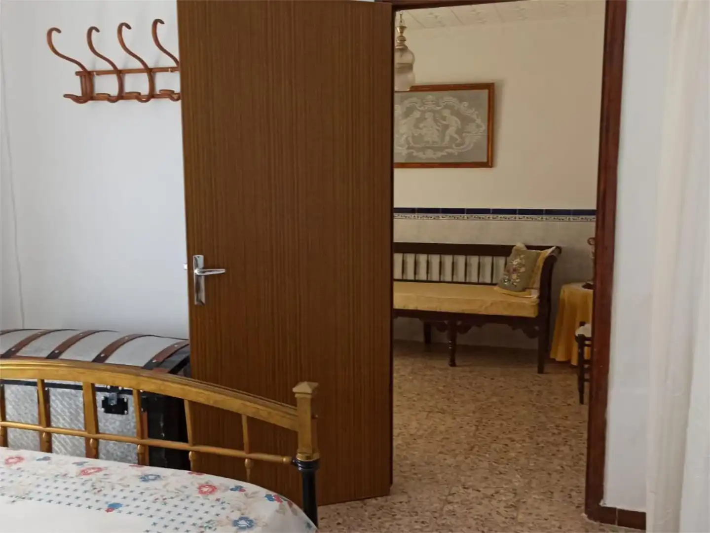 Schlafzimmer von Einfamilien-Reihenhaus zum Verkauf in Viso del Marqués mit Klimaanlage und Möbliert