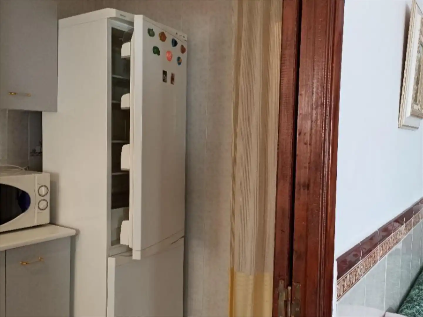 Küche von Einfamilien-Reihenhaus zum Verkauf in Viso del Marqués mit Klimaanlage und Möbliert