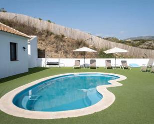 Swimming pool of Flat to rent in Cútar  with Air Conditioner, Terrace and Swimming Pool