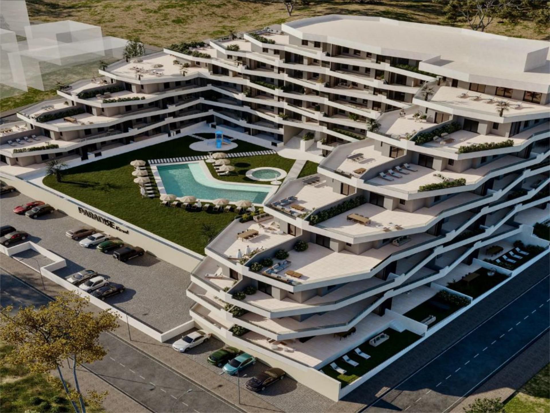 Außenansicht von Dachboden zum verkauf in San Miguel de Salinas mit Privatgarten, Schwimmbad und Möbliert