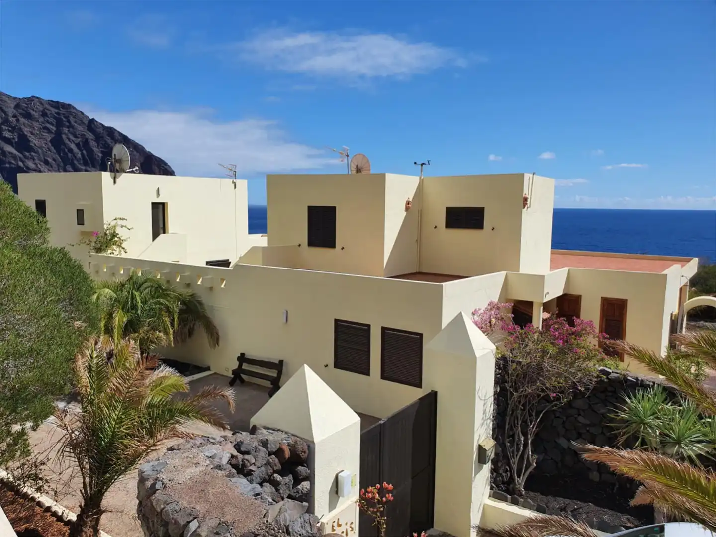 Casa o chalet en venta en Diseminado las Playas, 22, Valverde (Santa Cruz de Tenerife) Vista exterior de Casa o chalet en venta en Valverde (Santa Cruz de Tenerife) con Aire acondicionado, Jardín privado y Terraza