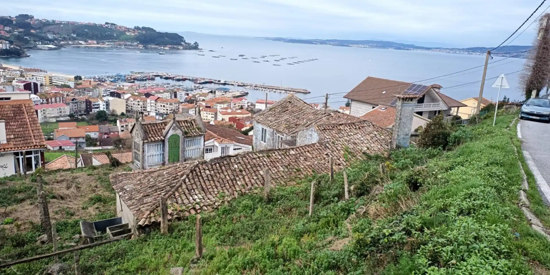Vista exterior de Finca rústica en venta en Bueu con Jardín privado, Terraza y Trastero