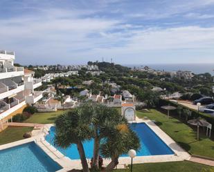Exterior view of Flat for sale in Mijas  with Terrace and Swimming Pool