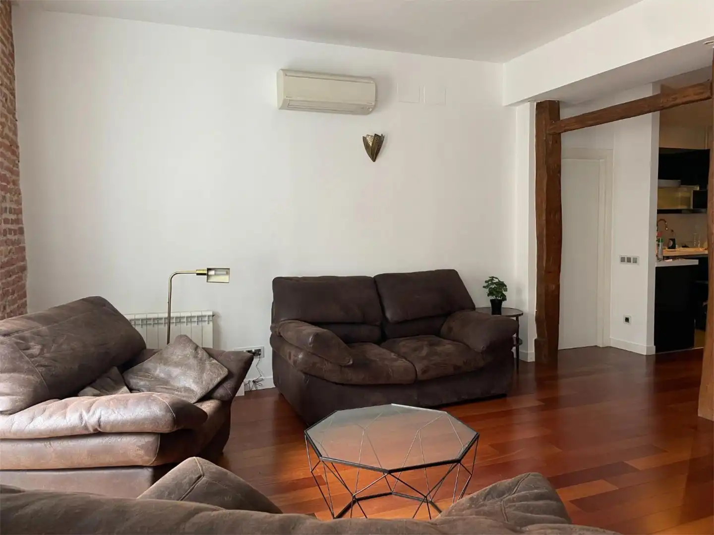 Living room of Attic for rent in  Madrid Capital  with Air Conditioner and Balcony
