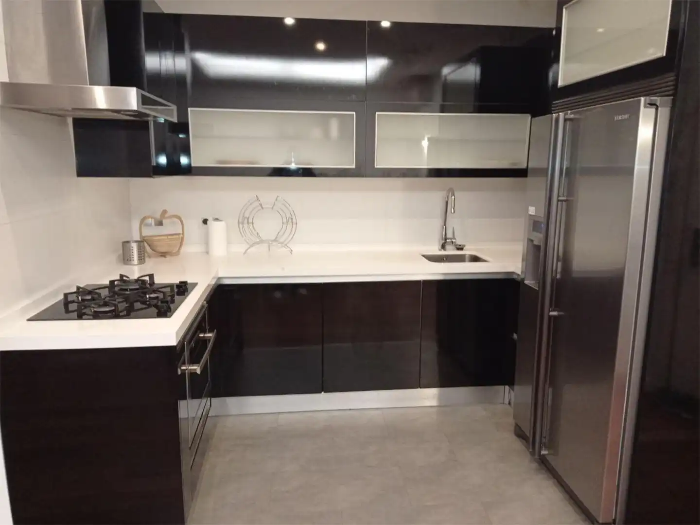 Kitchen of Attic for rent in  Madrid Capital  with Air Conditioner and Balcony