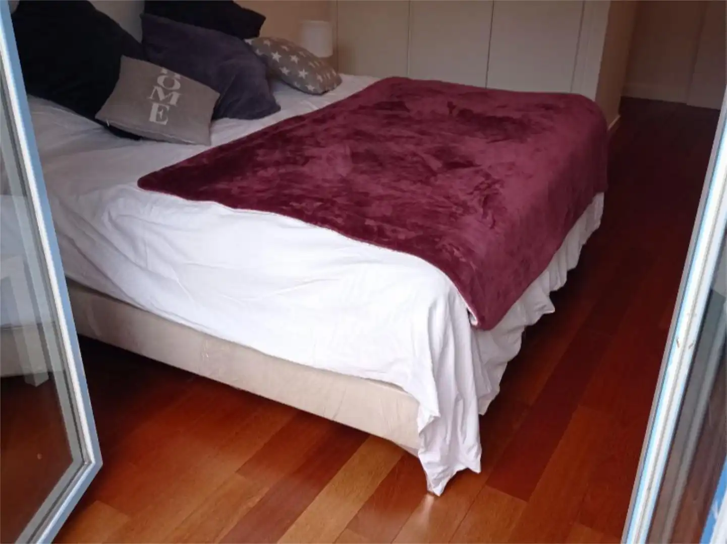 Bedroom of Attic for rent in  Madrid Capital  with Air Conditioner and Balcony