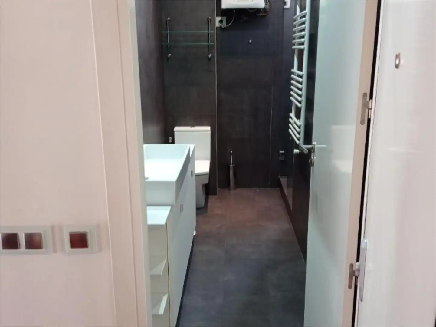 Bathroom of Attic for rent in  Madrid Capital  with Air Conditioner and Balcony