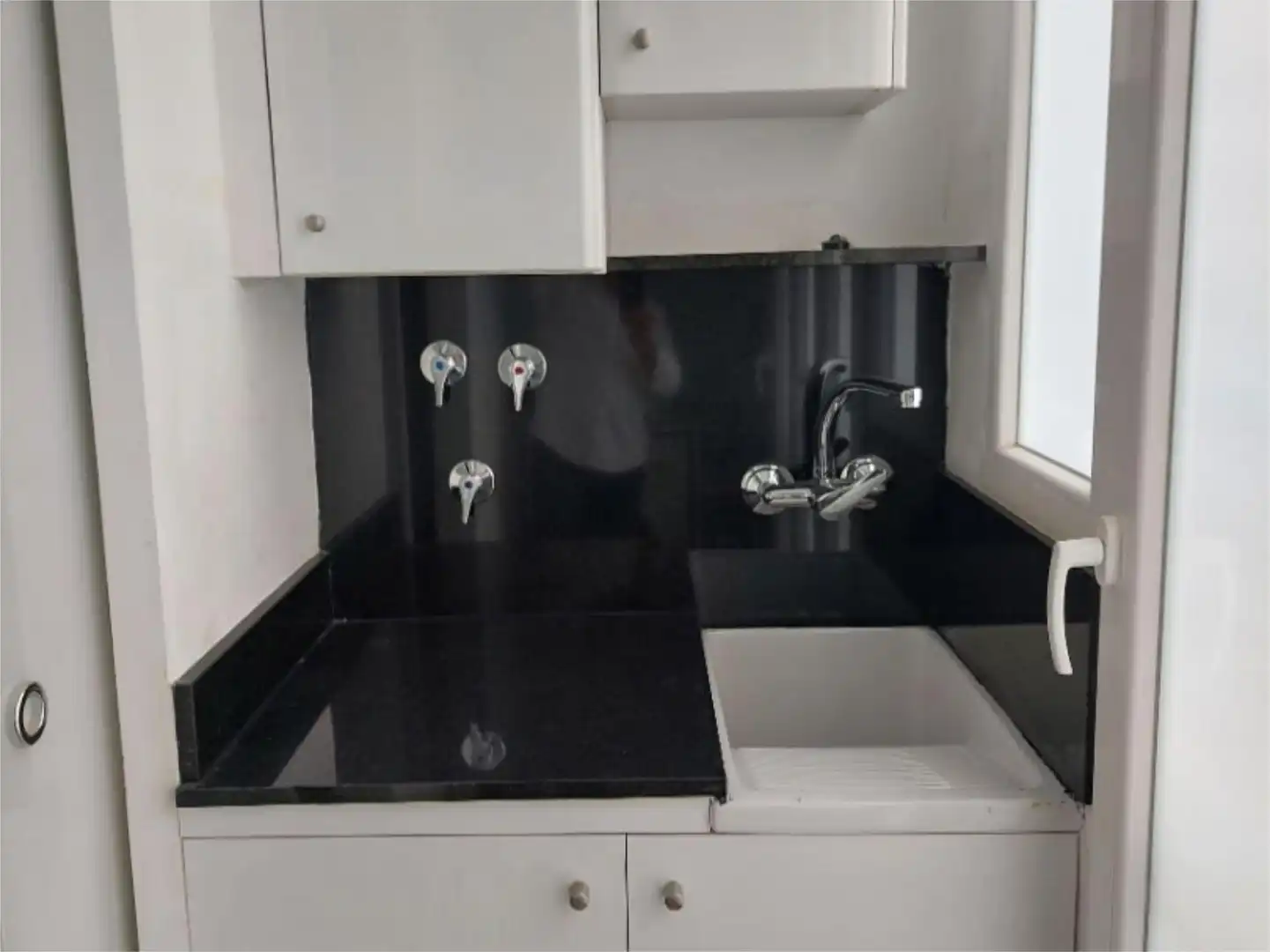 Cuina de Pis de lloguer en Valencia amb Aire condicionat, Parquet i Terrassa