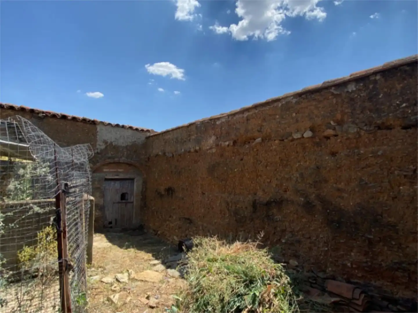 Planta baja en venta en Calle Huertas, 4, Puebla del Maestre Vista exterior de Planta baja en venta en Puebla del Maestre con Jardín privado