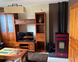 Living room of Flat for sale in Puebla de Lillo  with Heating, Storage room and Furnished