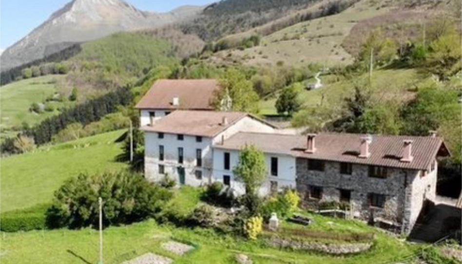 Foto 1 de Finca rústica en venda a Olaeta Auzoa Auzoa, 13, Zaldibia, Gipuzkoa