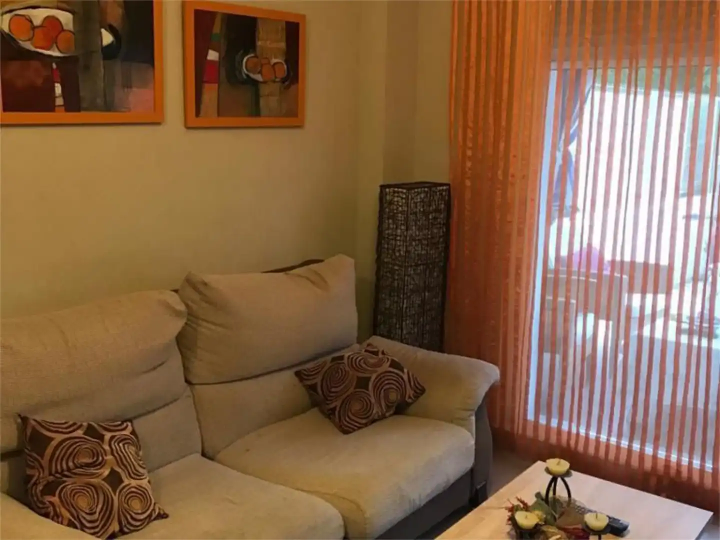 Apartamento de alquiler en Avinguda de les Corts, 1, Daimús Sala de estar de Apartamento de alquiler en Daimús con Jardín privado, Terraza y Piscina