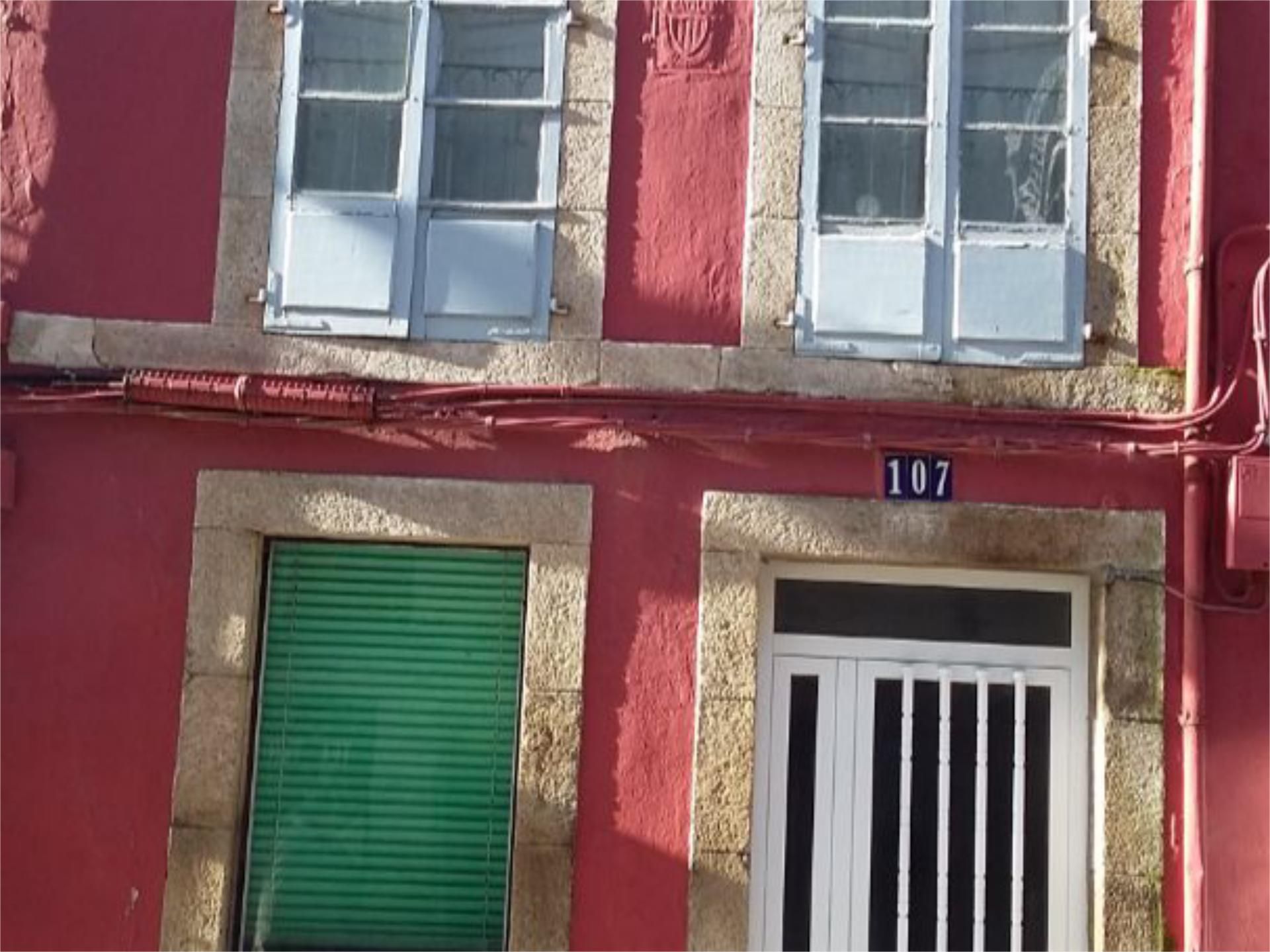 Exterior view of Flat for sale in Lugo Capital  with Private garden, Terrace and Storage room