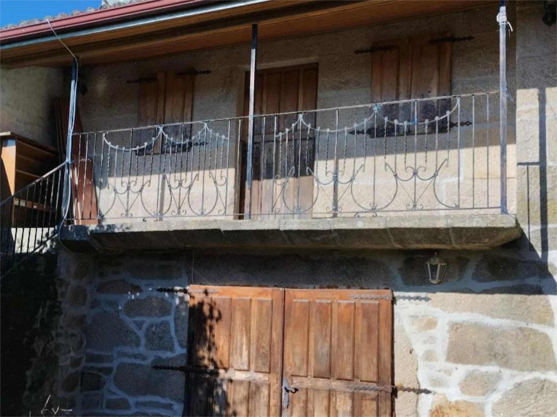 Exterior view of Single-family semi-detached for sale in Vilamarín  with Heating, Private garden and Parquet flooring