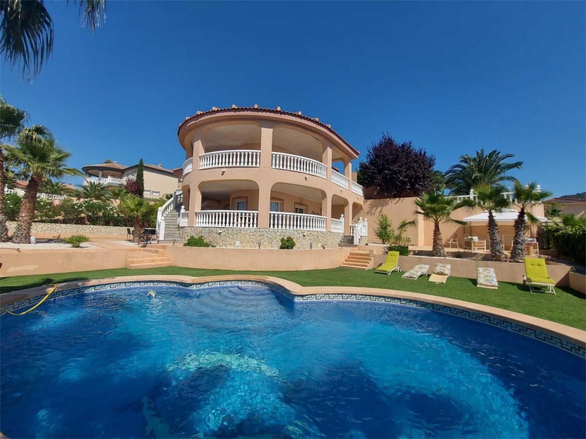 Piscina de Casa o chalet en venta en Hondón de las Nieves / El Fondó de les Neus con Aire acondicionado, Terraza y Piscina