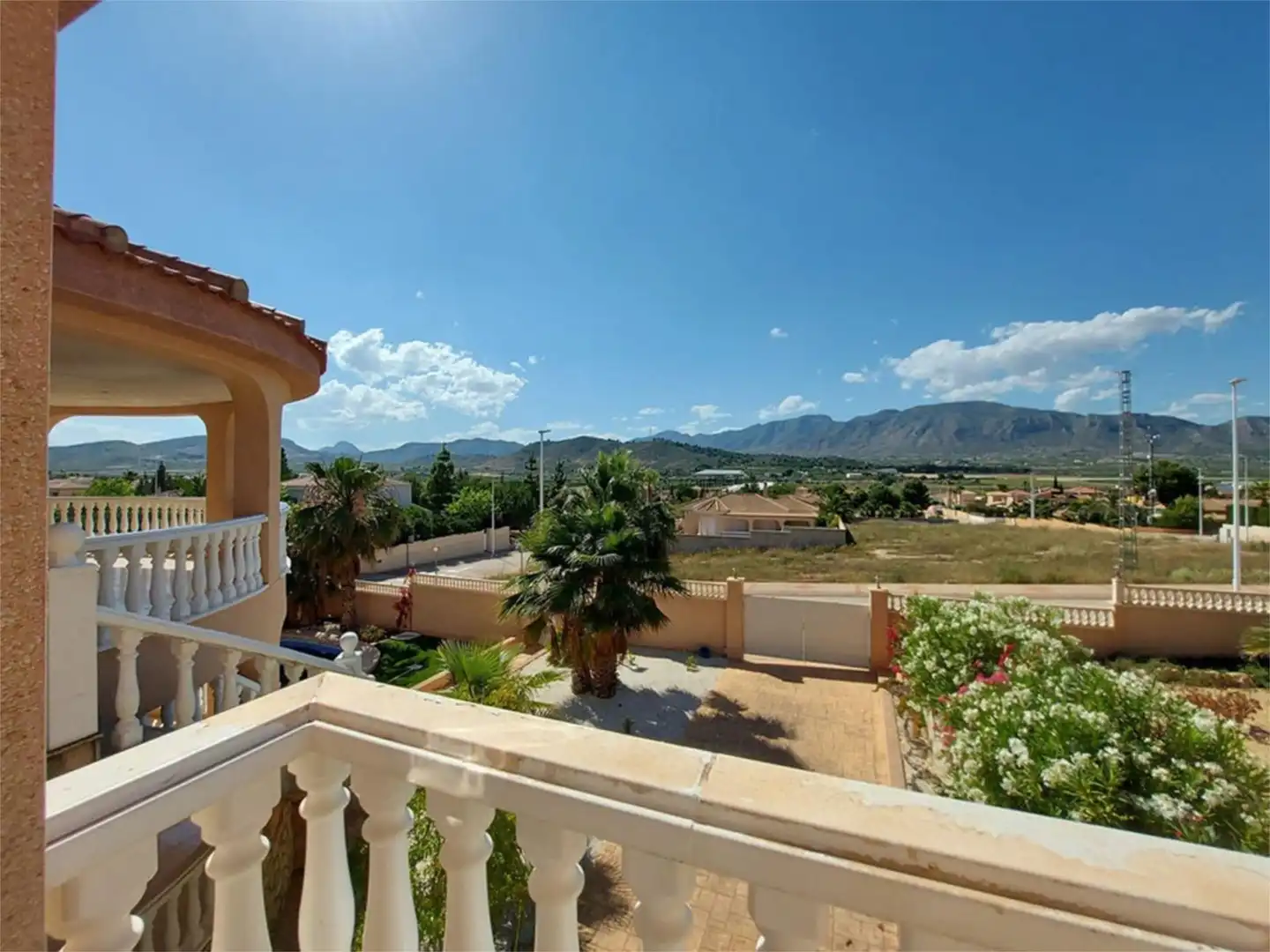 Vista exterior de Casa o chalet en venta en Hondón de las Nieves / El Fondó de les Neus con Aire acondicionado, Terraza y Piscina