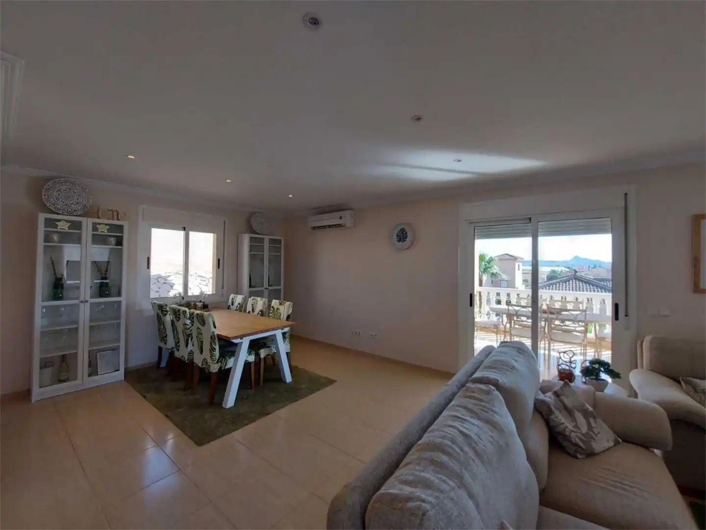 Comedor de Casa o chalet en venta en Hondón de las Nieves / El Fondó de les Neus con Aire acondicionado, Terraza y Piscina